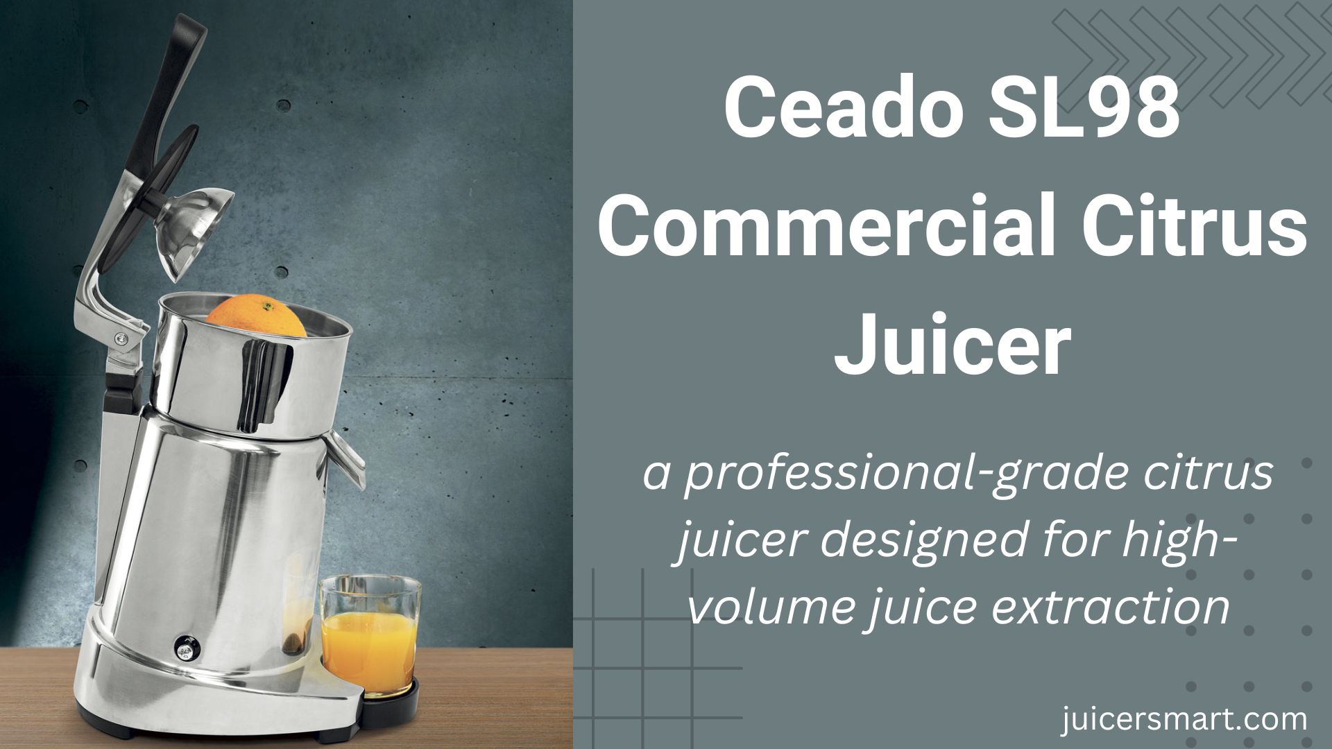 Ceado SL98 Commercial Citrus Juicer