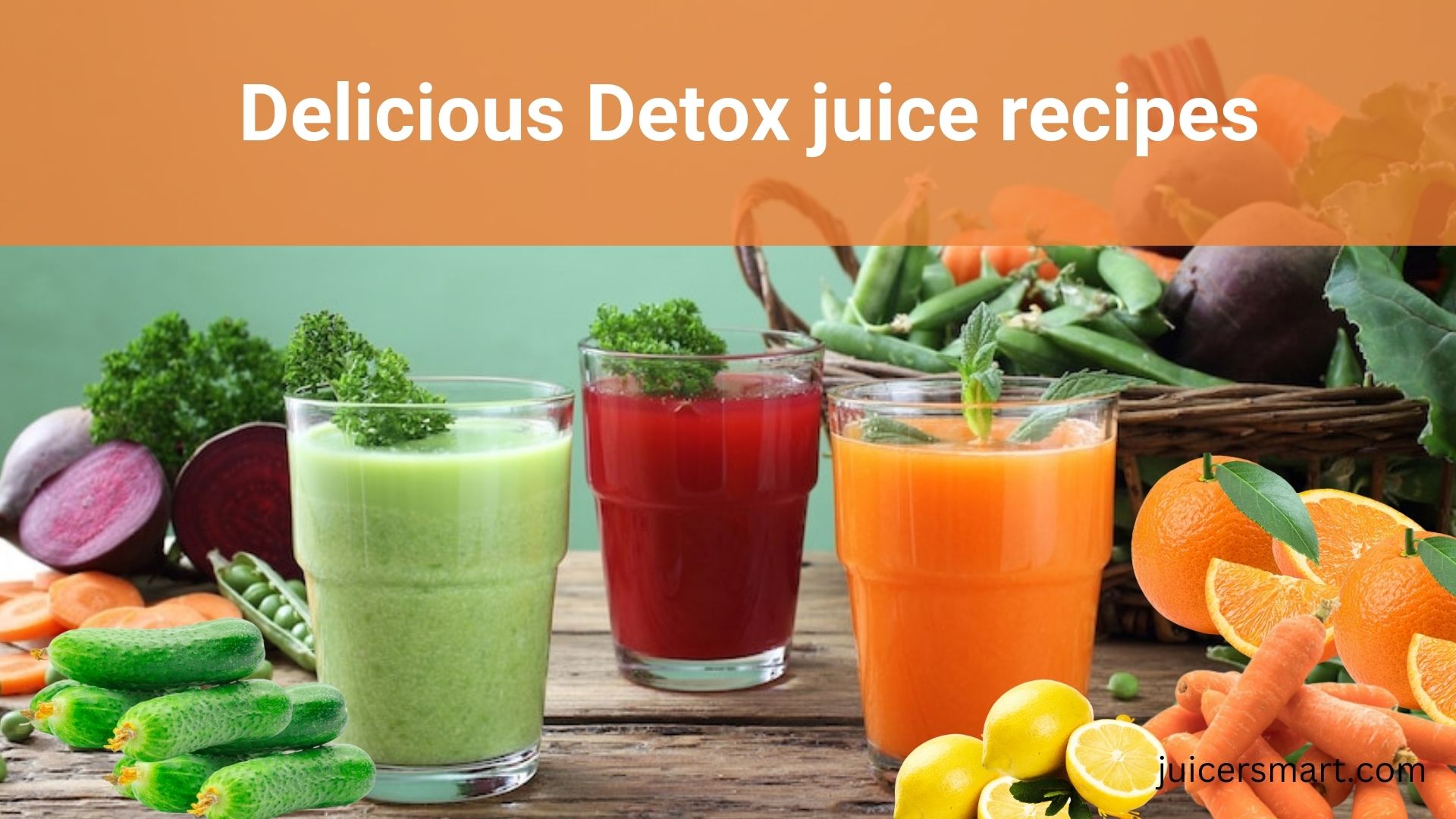 Delicious Detox juice recipes
