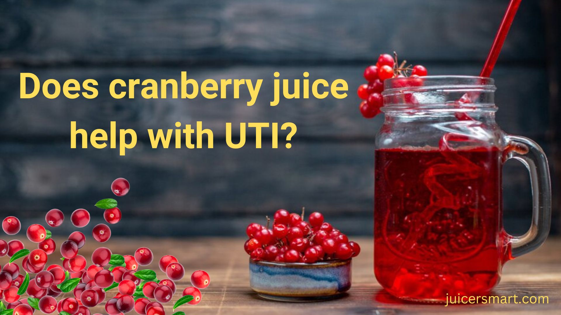 Does cranberry juice help with UTI?