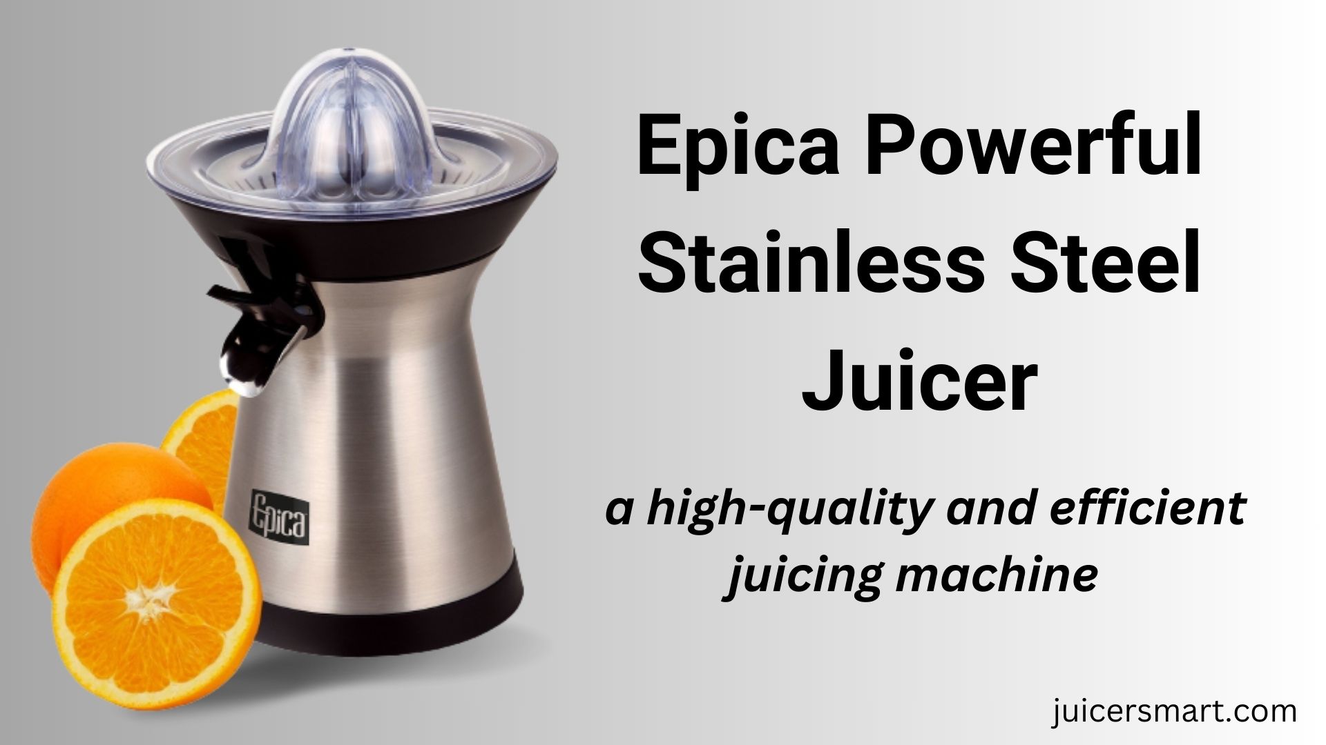 Epica Powerful Stainless Steel Juicer