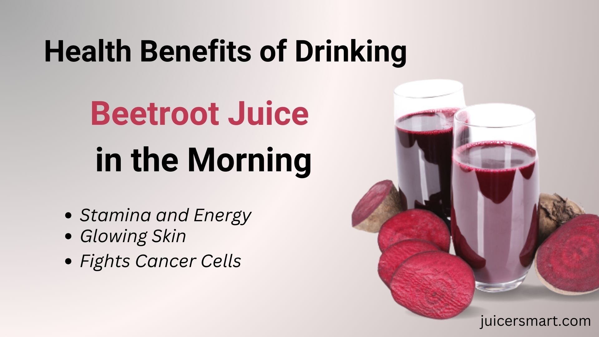 Health Benefits of Drinking Beetroot Juice