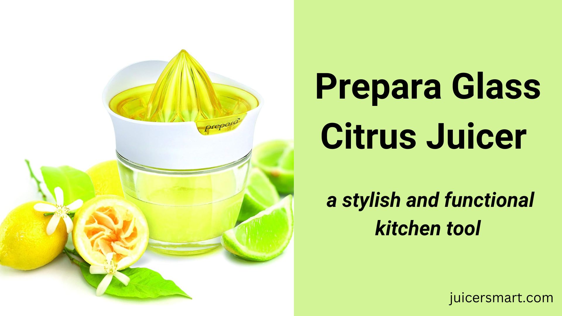 Prepara Glass Citrus Juicer