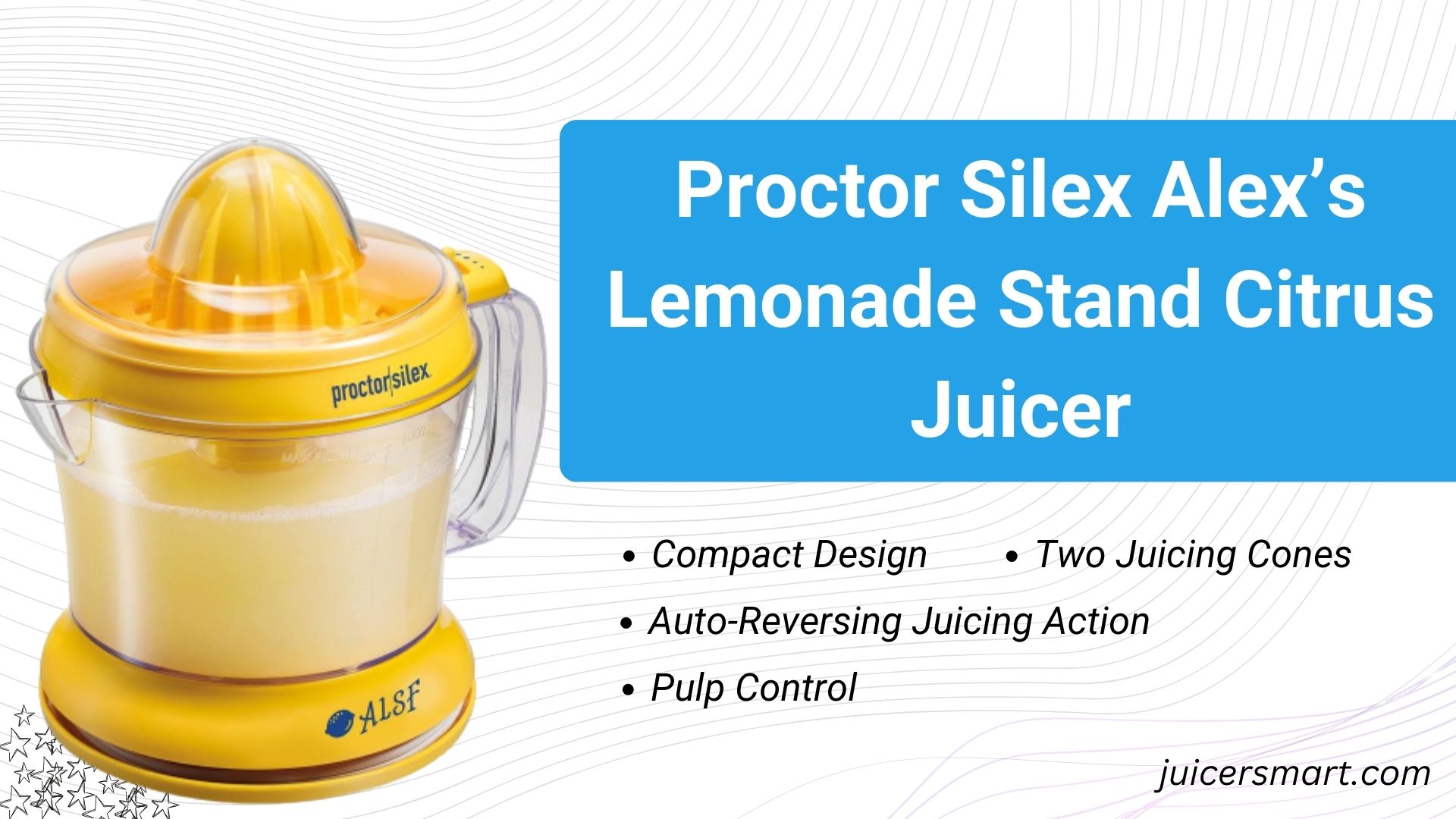Proctor Silex Alex’s Lemonade Stand Citrus Juicer