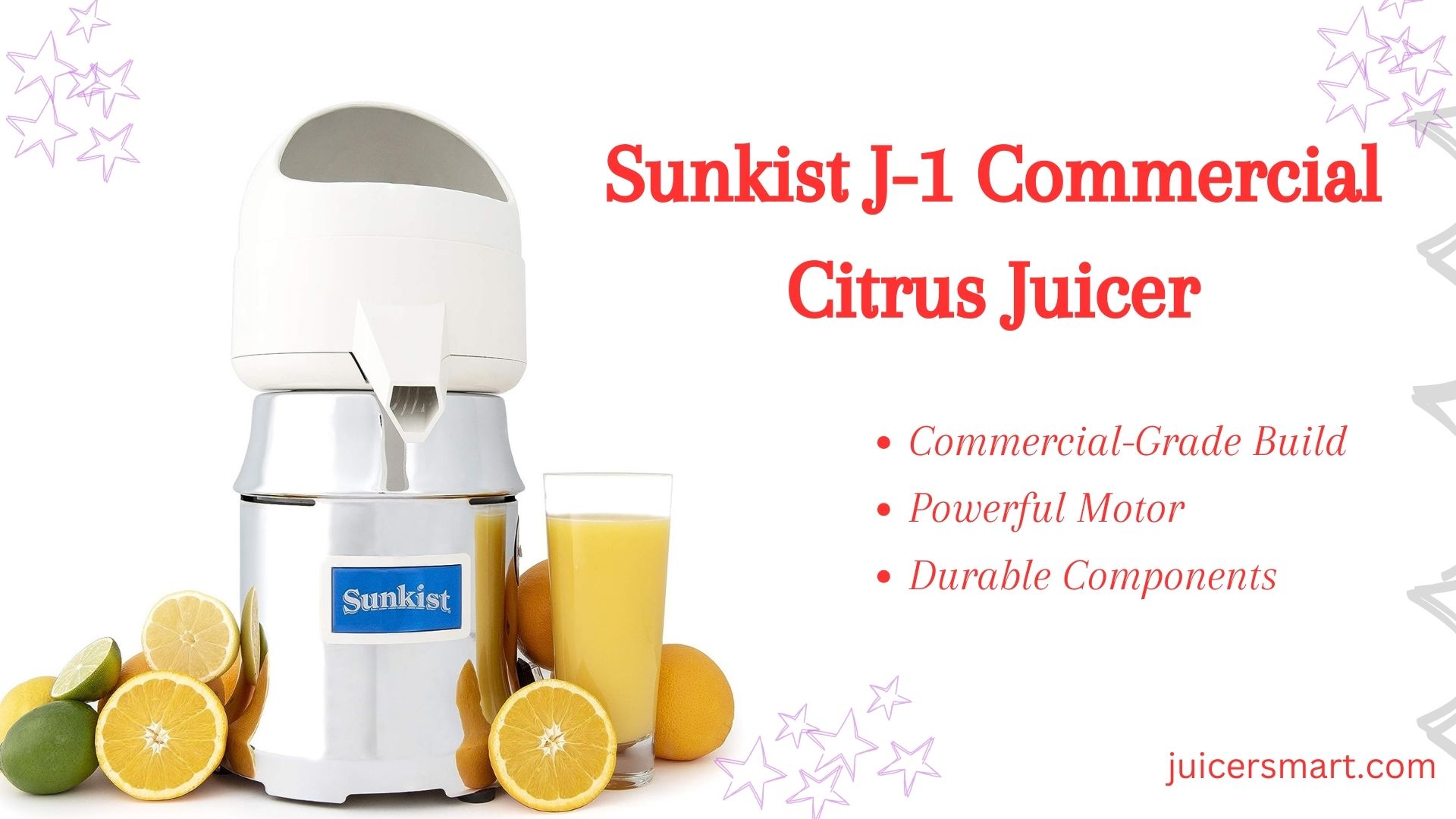 Sunkist J-1 Commercial Citrus Juicer