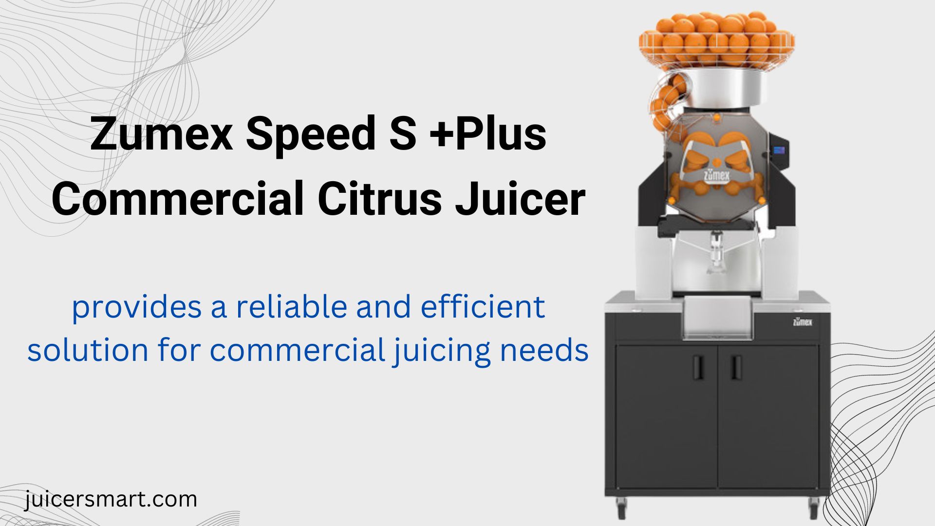 Zumex Speed S +Plus Commercial Citrus Juicer
