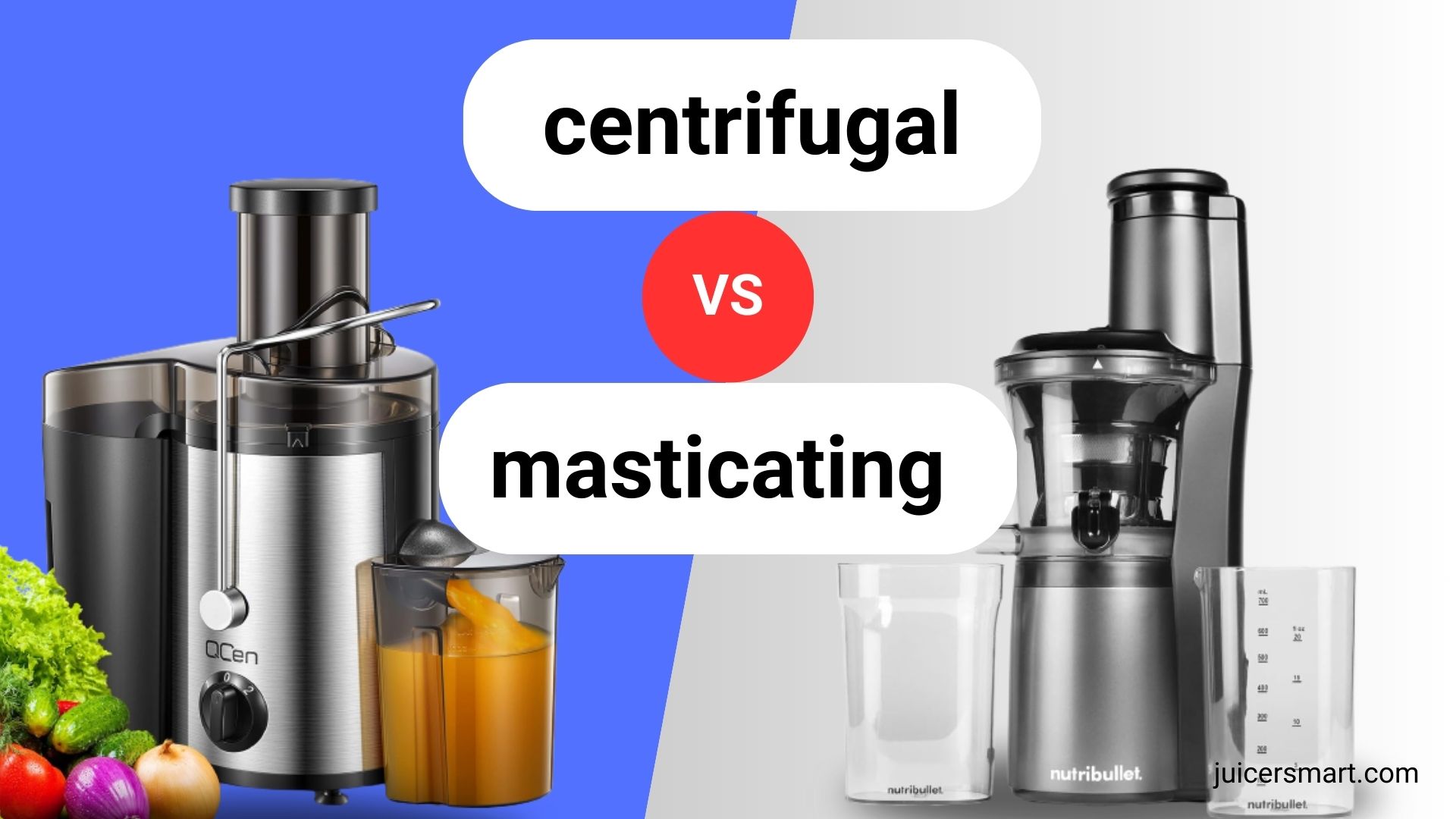 centrifugal and masticating juicer